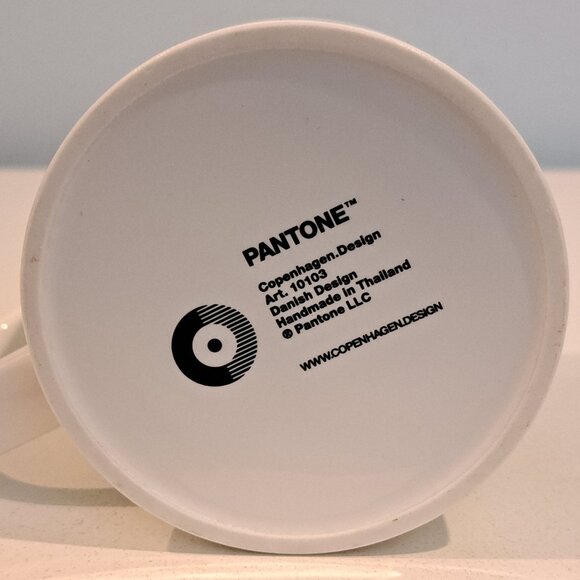 Pantone Clinique Green Ceramic Coffee Mug By Copenhagen Design - Picture 6 of 13